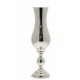 Silver Plated Shaped Vase - Height 49 cm